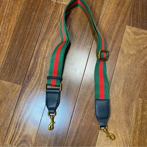 Adjustable bag strap (Gucci colors)